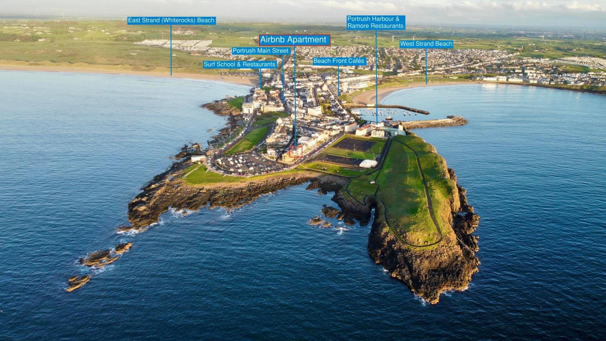 The North Cove, 20M To The Sea, Modern Studio Apartment Portrush Ngoại thất bức ảnh